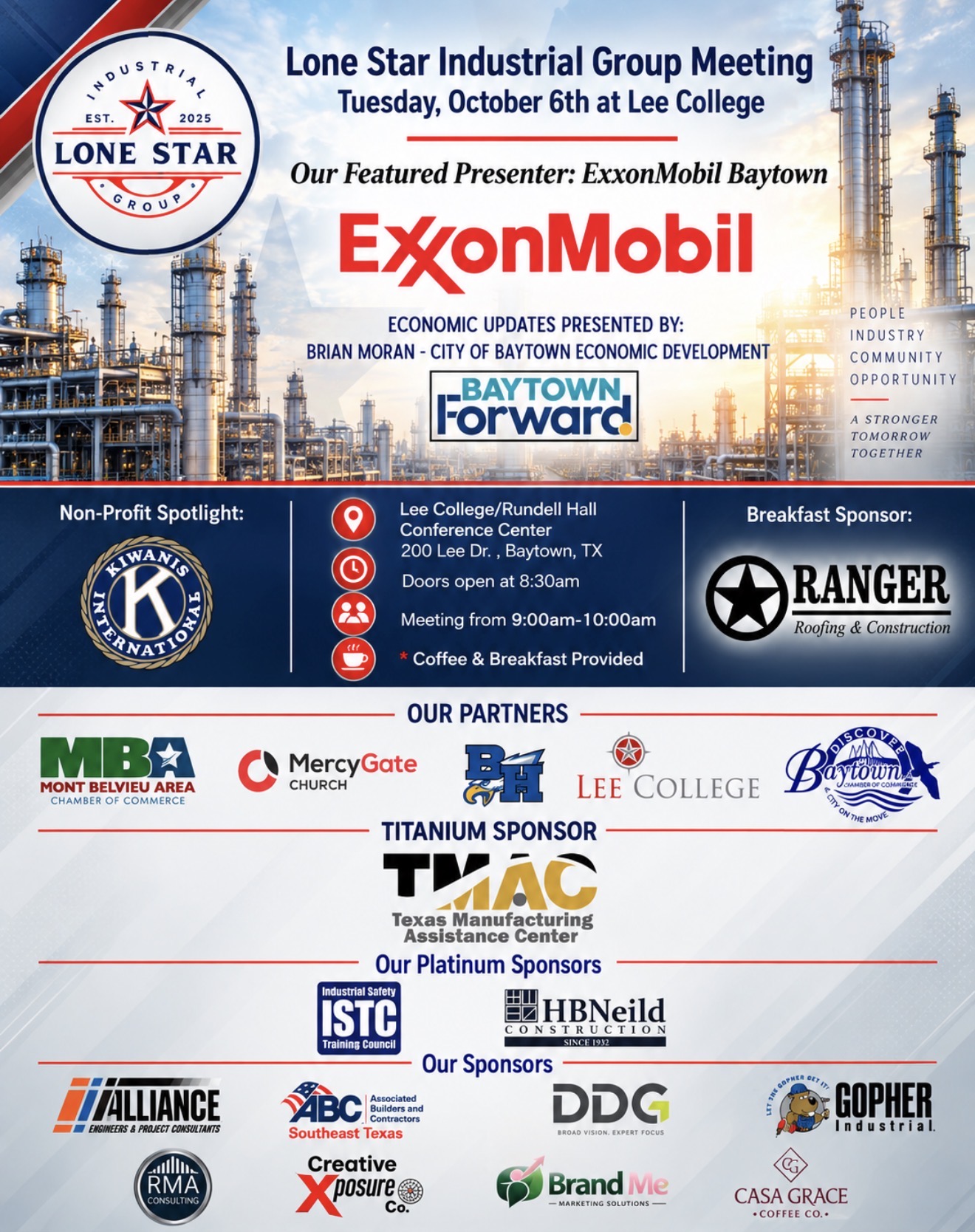 Lone Star Industrial Group - 10-06-2026 event flyer