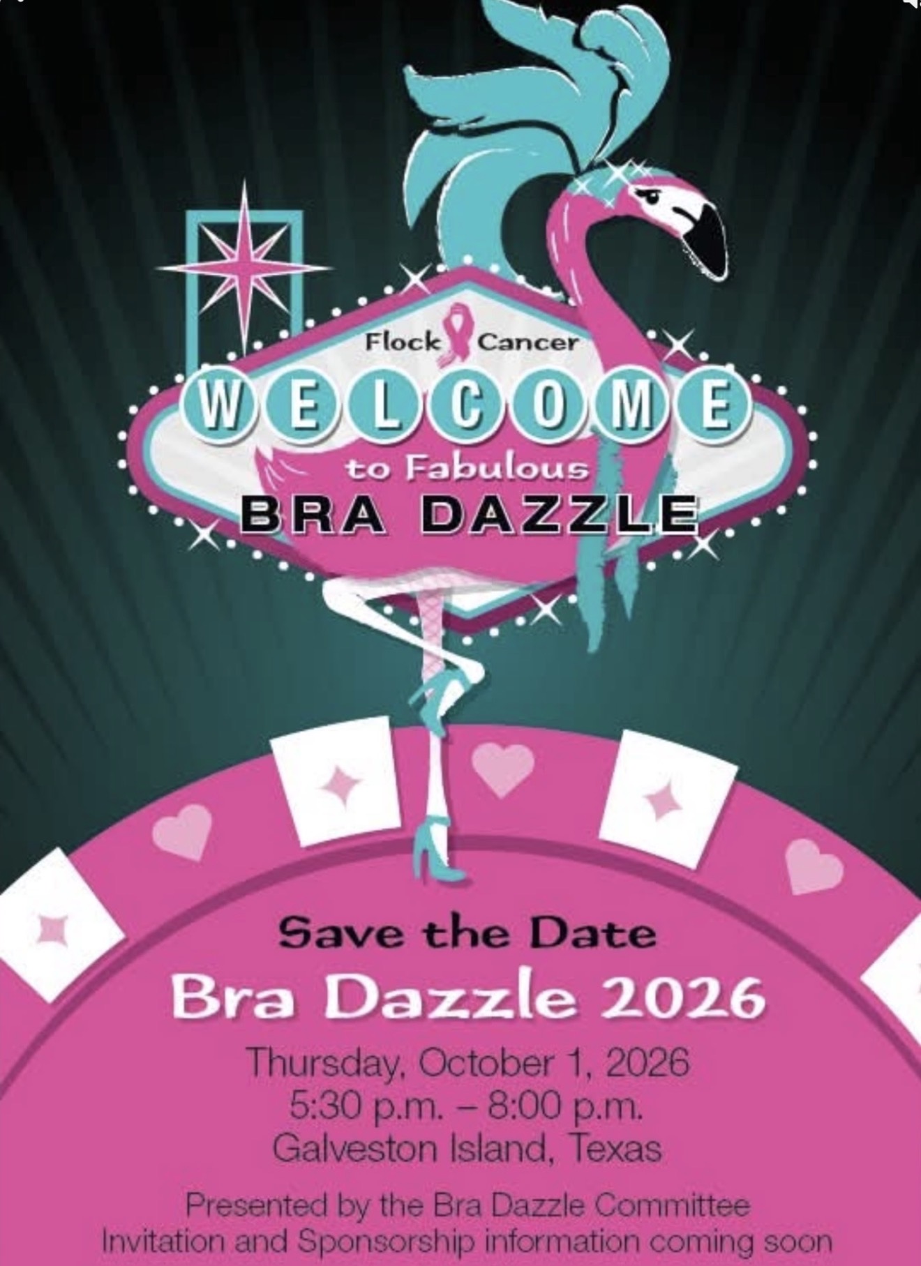 Bra Dazzle 2026 event flyer